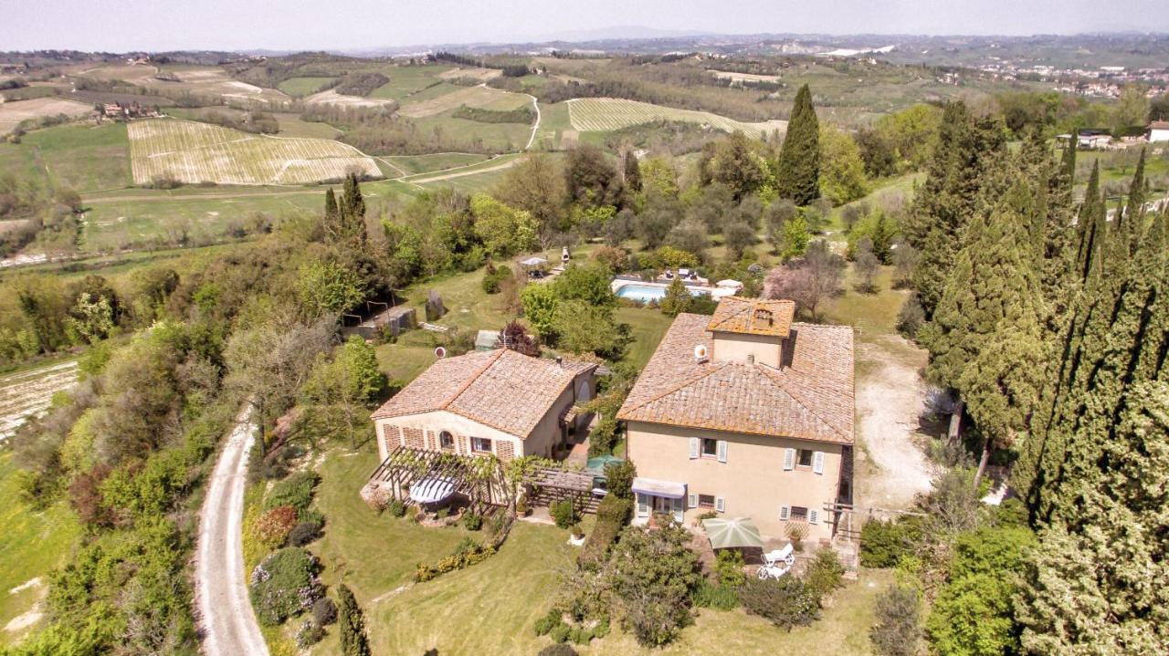 Appartamenti Villa La Fonte San Gimignano Eksteriør billede
